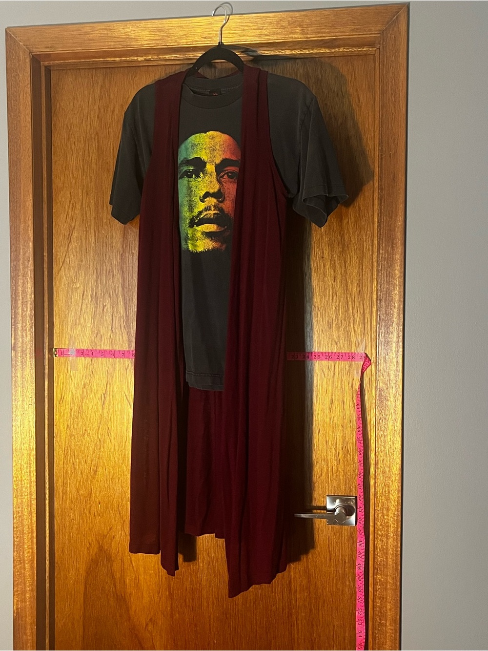Zion Rootswear Black Tee with Red Logo Tag